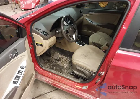 2014 Hyundai Accent Gls из США, поврежденный, VIN KMHCU4AE7EU761512